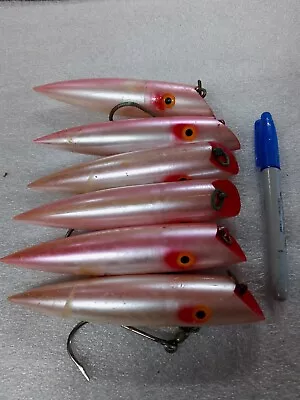 Tomic #154 6 Inch Salmon Plugs W Hooks. Box 4/33. • $61