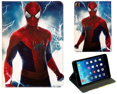 For IPad Pro 9.7 - IPad 9.7 - IPad Air 1-2 Spider-Man Web New Smart Case Cover • £19.99