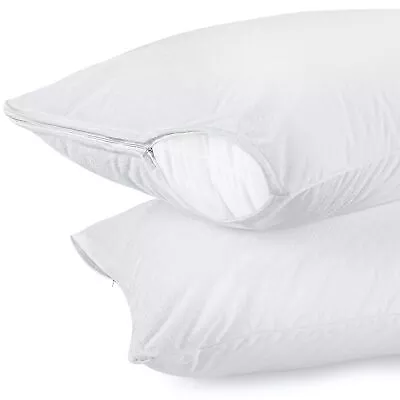 Utopia Bedding Pillow Protectors Zipper Toddler (2 Pack) Waterproof Terry Pillow • $8.95