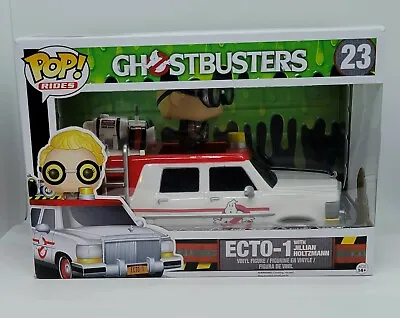 Funko POP! Rides Ghostbusters Ecto-1 With Jillian Holtzmann (Damaged Box) • £37.15