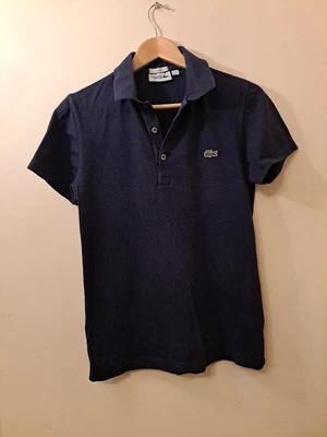 £7 • Buy Womens Lacoste Slim Fit Polo Shirt Size 2 P2p17  In Superb Condition