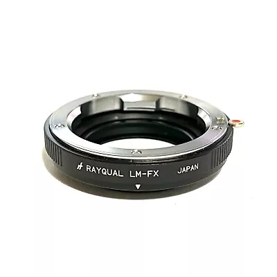 Rayqual Lens Adapter For Leica M Lens To Fuji X-Mount (Better Than Metabones) • £119.99