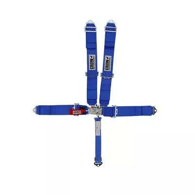 Crow 11003 Bolt-In 5-Point Racing Harness Pull Down Blue • $150.99