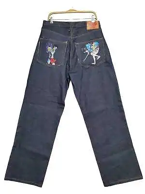 RMC Red Monkey Company Martin Ksohoh Lot1001 Men’s Jeans Diamond Ladies Sz 34x34 • $132.99