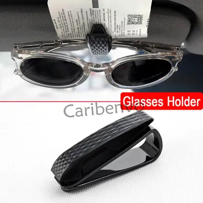 £7.79 • Buy Car Sun Visor Elasticity Glasses Clamps Catcher Card Holder Clip Accessories