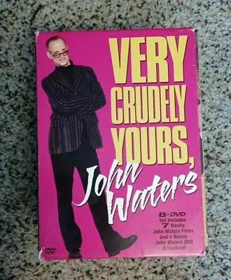 Very Crudely Yours John Waters Collection DVD 8 Disc Set Rare OOP Cult  • $115