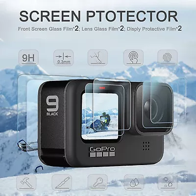 NEW Accessories Kit For GoPro Hero 11 10 9 Black Silicone Sleeve Protective Case • $23.51