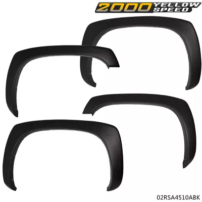 Fender Flares Fit For GMC Sierra Chevy Silverado 99-07 Matte Factory Style 4PCS • $52.54