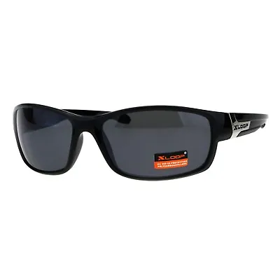 Xloop Sunglasses Mens Oval Rectangular Wrap Around Frame UV 400 • $10.95