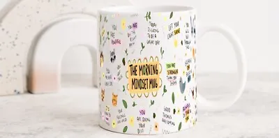 £7.99 • Buy  Morning Mindset  Mug Motivational Affirmation Law Of Attraction Manifest Gift