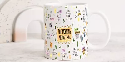 £7.99 • Buy  Morning Mindset  Mug Motivational Affirmation Law Of Attraction Manifest Gift