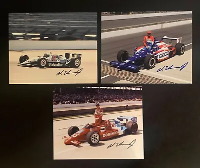 Three Al Unser Jr Signed 8x10 Photos - Indy 500 Winner • $24.99