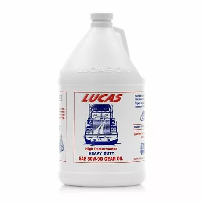 Lucas Oil 10046 Heavy Duty 80W-90 Transmission Differential Lube Gear Oil 1 Gal • $45.95