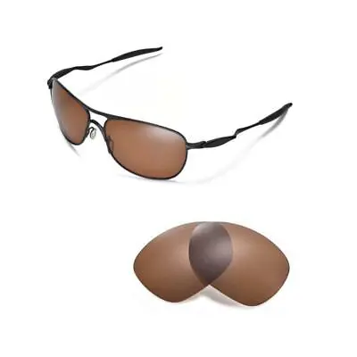 Walleva Polarized Brown Lenses For Oakley New Crosshair Glasses (2012 Or Later) • $24.99