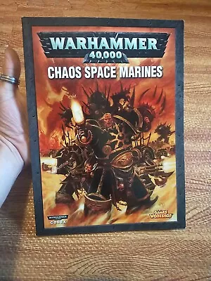 Warhammer 40k Chaos Space Marines Codex • £8