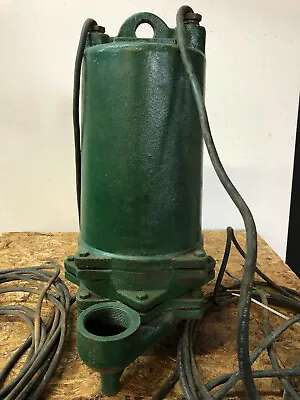 MYERS Submersible Sump & Effluent Pump ME50D-21 - 1/2 HP - 6 Amps - 230V - Used • $499.99