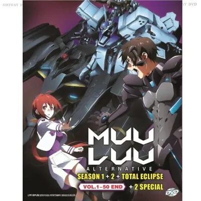  DVD Anime Muv-Luv Alternative Season 1+2+Total Eclipse 1-50 End English Subtitl • $38.88