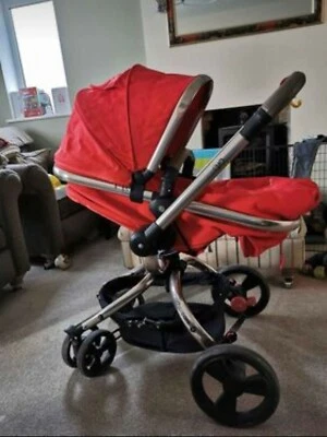 £50 • Buy Mothercare Orb Pram Red