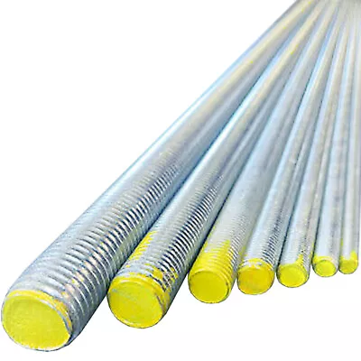 £28.25 • Buy 15 DIAMETERS METRIC 1000mm HIGH TENSILE 8.8 THREADED ROD BAR STUDDING ALLTHREAD