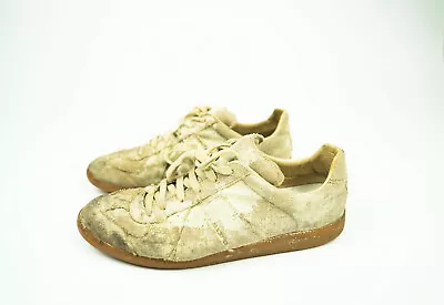 MAISON MARTIN MARGIELA GAT German Army Trainer Sneaker Replica Paint Canvas 43 • $272