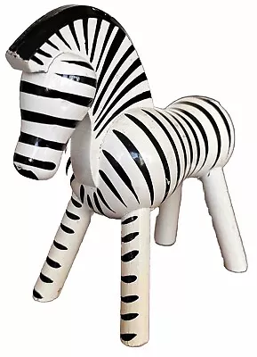 Kay Bojesen Denmark Danish Wood Zebra Animal Figure Sculpture Toy Vtg Mcm Orskov • £120.55