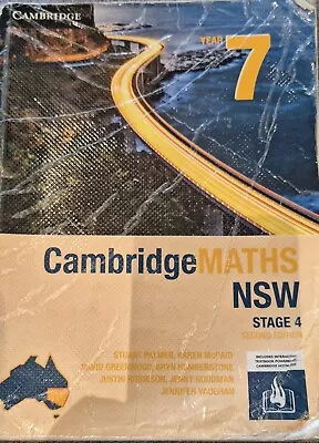 Cambridge Maths NSW Stage 4 Second Edition Year 7  • $25