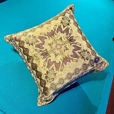 Vintage Tapestry Design Pillow Accent Throw Cushion • $12