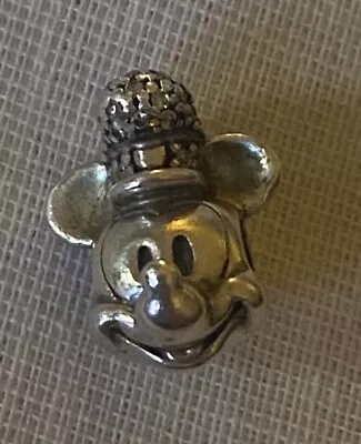 Pandora Stunning Disney Steamboat Willie Mickey Mouse Charm S925 ALE Silver  • £5