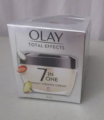 3 Pack Olay Total Effects 7 In One Night Firming Cream Face Moisturizer 1.7 Oz • $40.75