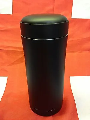 Army PLCE Ammo Pouch Matt Black Thermal Mug /Military Thermos Drinks Flask NEW • £10.99