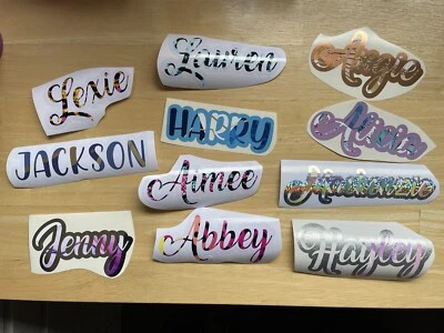 $8 • Buy Name Labels Stickers Waterproof Personalised
