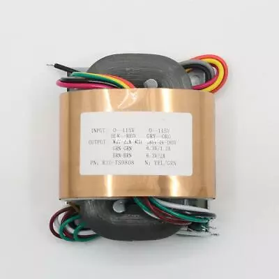 40W Audio R-Core Copper Transformer 180V-0-180V 0-6.3V 0-6.3V For Tube Preamp • $30