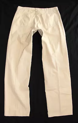 Rare Classic Luxury Mens Designer Yves Saint Laurent Slim Chino Trousers 36 X 34 • £120