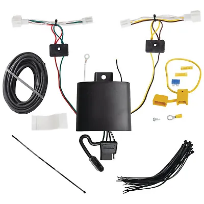 Trailer Hitch Wiring Harness Kit For 20-24 Mitsubishi Outlander Sport Plug Play • $98