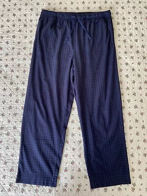 Nautica Men’s Sleepwear Night Lounge Pants Sweats Navy Large • $15