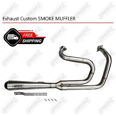 Exhaust 2 Into 1 Fit For Harley 2004-2013 Sportster 883 1200 XL1200 Full System • $675