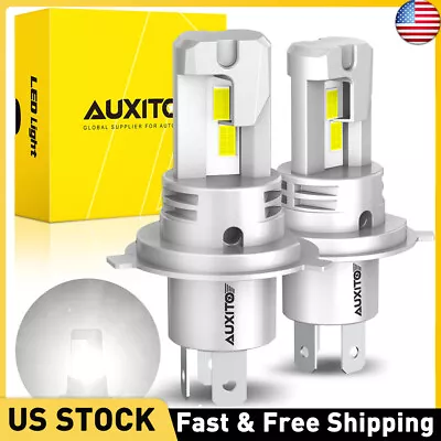 AUXITO H4 9003 Super White 80000LM Kit LED Headlight Bulbs High Low Beam Combo 2 • $36.09