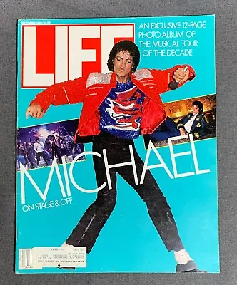 Michael Jackson Life Magazine September 1984 On Stage & Off 12 Page Photo Album • $13