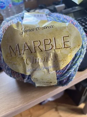 James C Brett MARBLE CHUNKY 200g Knitting Wool MC92 • £4.99