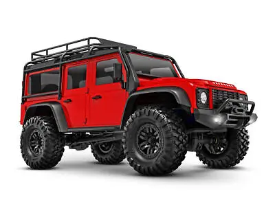 Traxxas TRX-4M 1/18 Electric Rock Crawler W/Land Rover Defender Body (Red) • $149.95