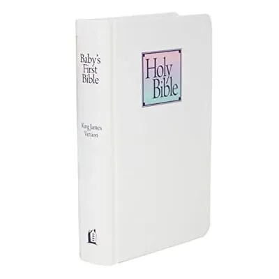 Bible: Authorized King James Version Baby's First Bible - HardBack NEW - 1987-03 • £18.59