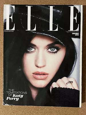 ELLE Magazine Katy Perry Hailee Steinfeld September 2013 Vintage British Fashion • £9.95