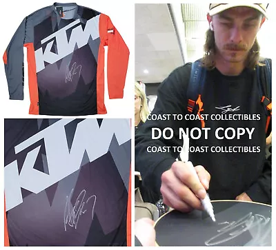 Aaron Plessinger Signed KTM Jersey COA Proof Autographed Supercross Motocross • $349.99
