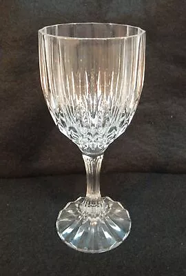 Mikasa Park Lane Stemmed 6 ½” T 4oz Crystal Wine/Water Glass/Goblet 1x X7 • $16