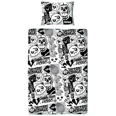 £21.99 • Buy Fortnite Single Duvet Cover Set 2-in-1 Designs Fanzine Comic Kids Gaming Fans