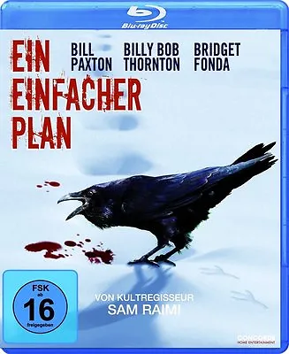 A Simple Plan (1998) Paxton Thornton Blu-Ray NEW (German Package/English Audio) • $24.99