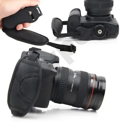 Camera Hand Wrist Grip Strap Holder For SLR DSLR Canon Nikon Sony Samsung EOS • £3.49