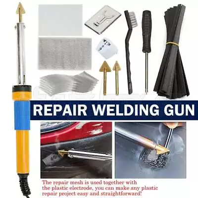 Handy Plastic Welder Repair Welding Tools Kit Auto Bumper Machine Equipment AUS • $20.49