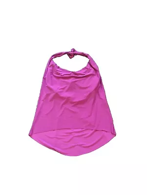 Ellen Tracy Magicsuit Solid Sophie DD-Cup Halter Tankini Magenta Pink Swim Top • $50