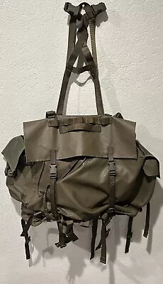 Vintage Swedish Military Rucksack Bug Out Tactical Hiking Bag • $120